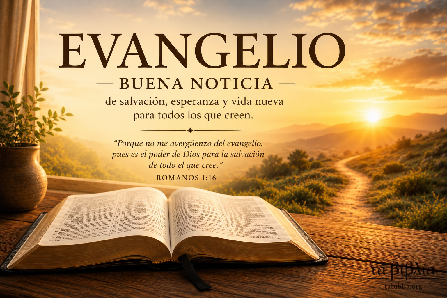 ¿Qué significa Evangelio?