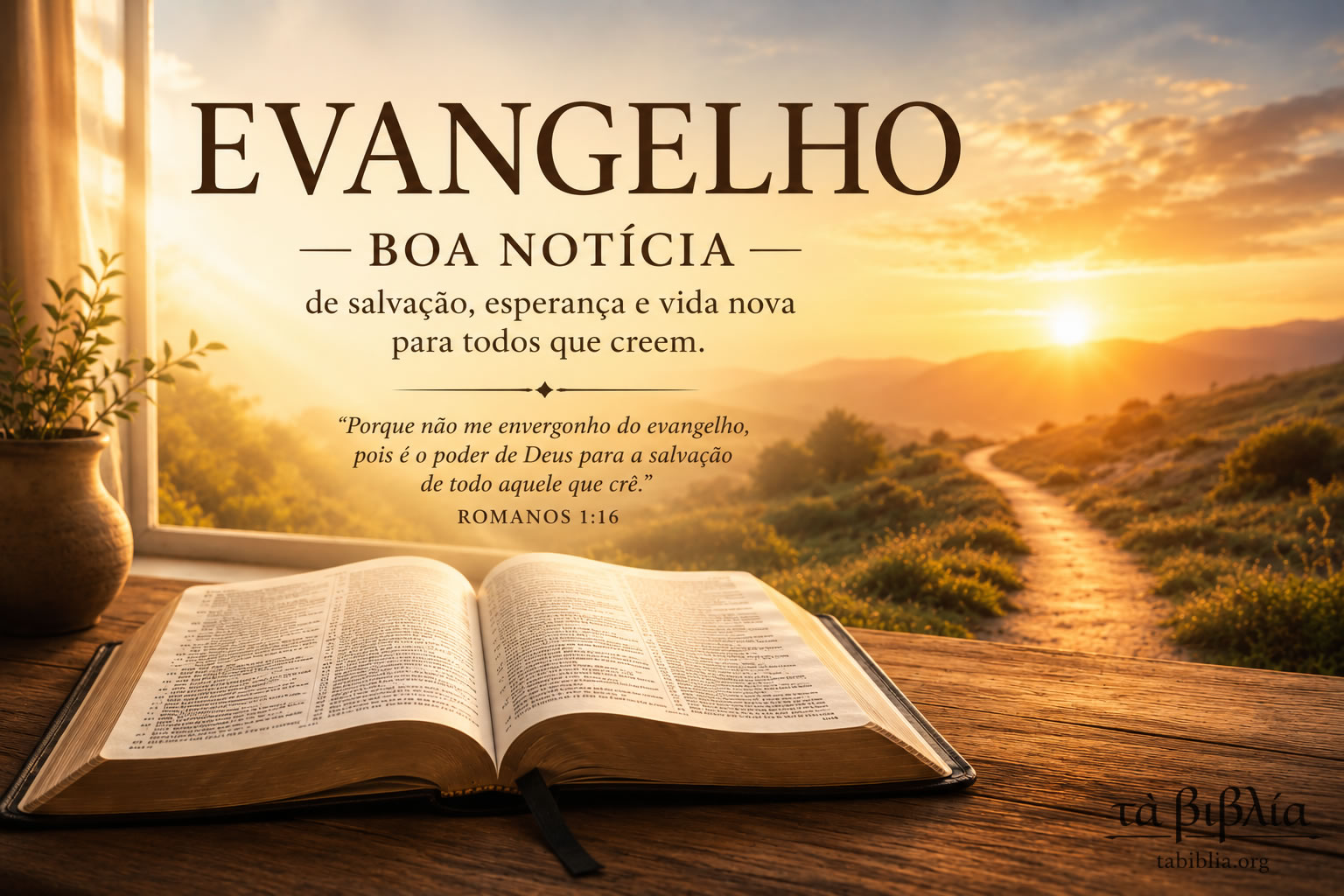 O que significa Evangelho?